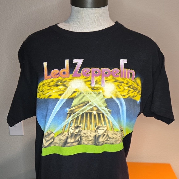 tultex Other - Tultex Black Led Zeppelin Long Sleeve Tee